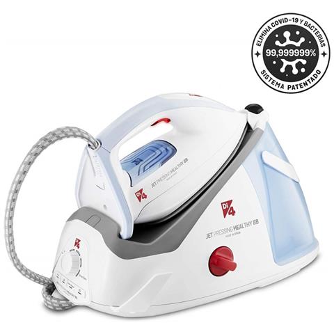 Jet Pressing 8b-ferro Da Stiro Con Caldaia, 2600 W, Healthy: Elimina Il 99,999999% Di Virus E Batteri - Foto 7