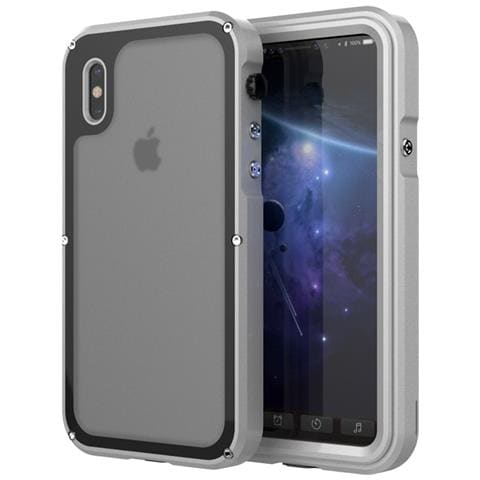 La Cassa Di Alluminio Nera Per Iphone Iphone X Xs Impermeabile - Foto 2