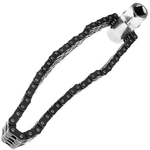 Car Auto 12 Dr Filtro Olio Strumento Di Rimozione Catena Chiave Della 135 Millimetri Diametro 21 Millimetri Socket - Foto 1