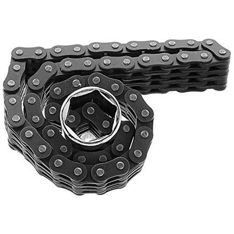 Car Auto 12 Dr Filtro Olio Strumento Di Rimozione Catena Chiave Della 135 Millimetri Diametro 21 Millimetri Socket - Foto 4