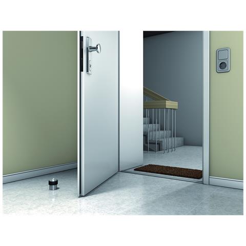 TS 230 fermaporta salva dita Acciaio inox Gomma, Acciaio inox - Foto 2