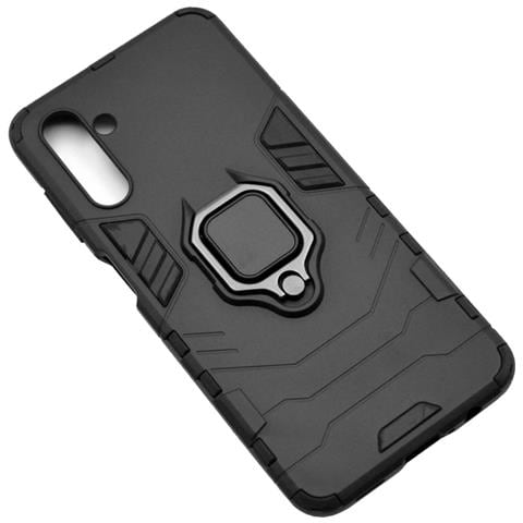 Custodia Alta Protezione Con Anello Per Samsung Galaxy A13 5g A136 Black - Foto 1