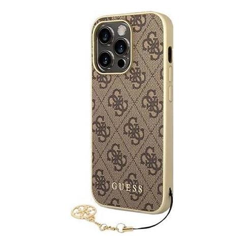 Hard Case 4g Charms Brown, For Iphone 14 Pro, Guhcp14lgf4gbr (guhcp14lgf4gbr) - Foto 1