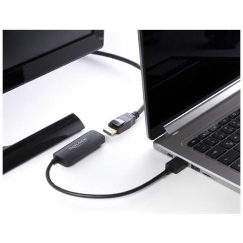 64213 Cavo E Adattatore Video 0,18 M Hdmi Tipo A (standard) Displayport + Micro-usb Nero - Foto 2