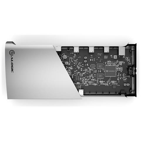 TB4D3TB replicatore di porte e docking station per laptop Cablato Thunderbolt 4 Nero - Foto 2