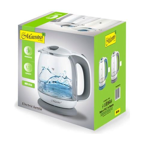 Feel-Maestro MR-056-GREY bollitore elettrico 1,7 L 2200 W Grigio - Foto 5