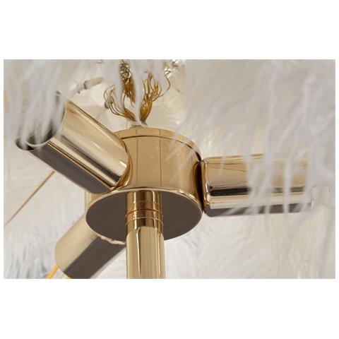 Lampada Da Terra Palm Bianca Cm Ø55x160 - Foto 5