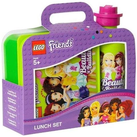 Set colazione Friends con cestino per il pranzo e bottiglia d'acqua - Foto 1