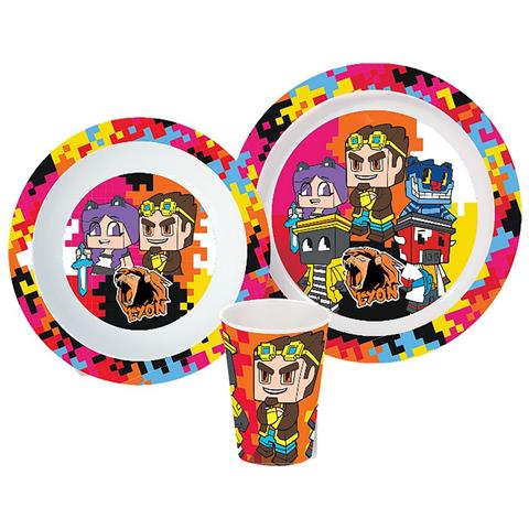 Set Regalo 3 Pezzi Per Neonati Lavabile E Adatto Al Microonde. - Foto 1