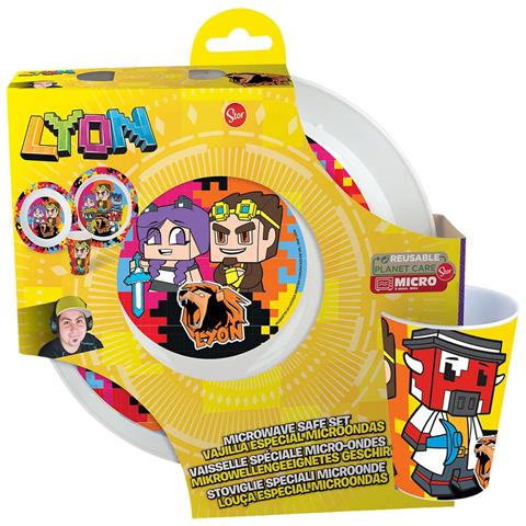 Set Regalo 3 Pezzi Per Neonati Lavabile E Adatto Al Microonde. - Foto 2