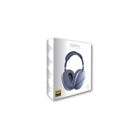 Cuffie Microfono Bluetooth ALAM B Blu - Foto 4