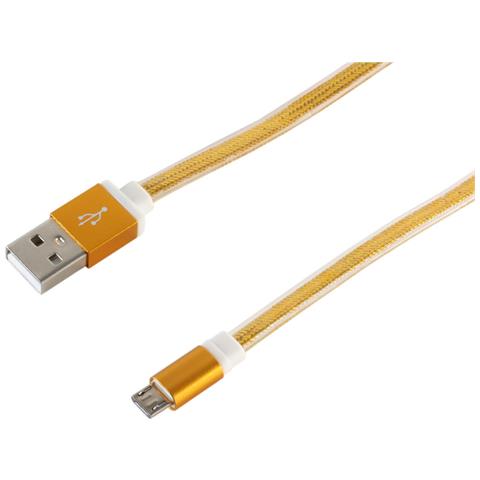 S-conn 14-50046 Cavo Per Cellulare Usb A Lightning Gold Da 0,9 M (14-50046) - Foto 1