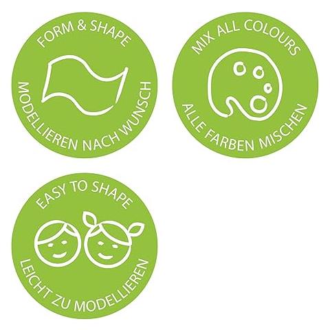 Fimo Effect Soft - Pasta Modellabile Sintetica 57gr - Colore Verde Glitterato 502 - Foto 4