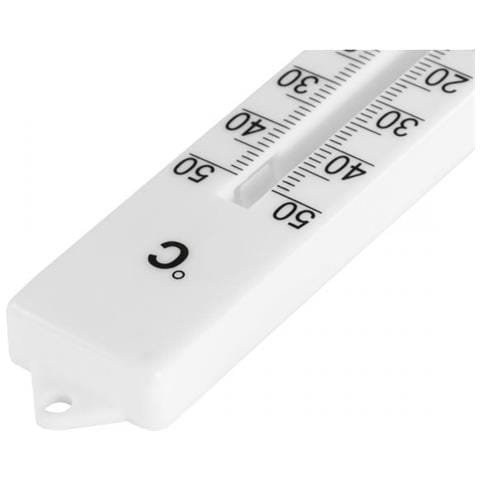 00186402 Termometro Termometro Per Ambiente Liquido Interno /esterno Bianco - Foto 2
