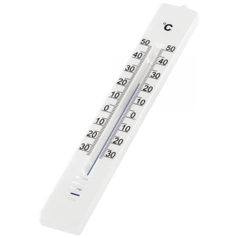 00186402 Termometro Termometro Per Ambiente Liquido Interno /esterno Bianco - Foto 1