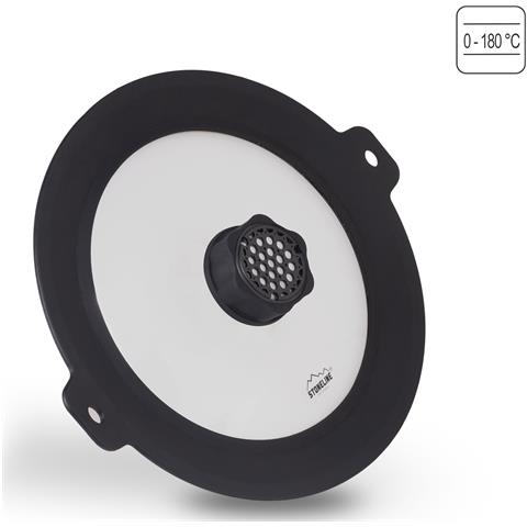 Coperchio In Vetro Multifunzionale Smell Well Ø 22/24/26/28 Cm, Incl. Set Di Ricarica Smell Well - Foto 2