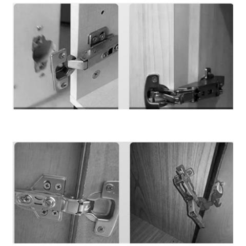 Piastra Di Riparazione Cerniere In Acciaio Inox - Foto 3