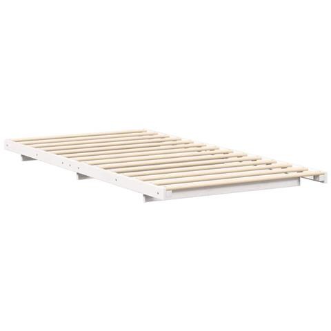 Struttura letto a terra Bianco 90 x 200 cm - Foto 1