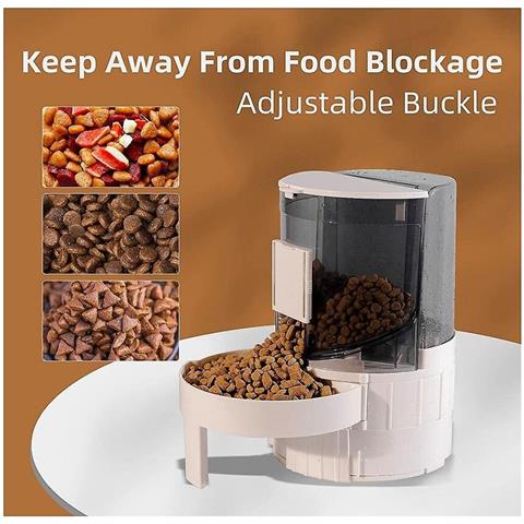 Distributore Automatico Di Acqua E Cibo Per Animali Domestici - Foto 5