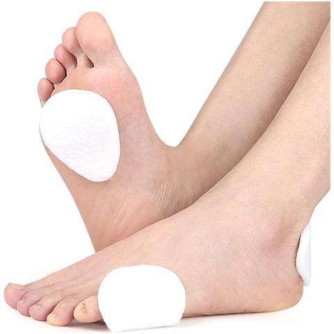 Cuscinetti In Feltro Bianco A Forma Di Pesca (12 Pz) - Cuscinetti Antivesciche Per Tacchi Alti - Foto 2