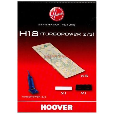 Confezione Da 5 Sacchi In Carta H18 Turbopower - Foto 1