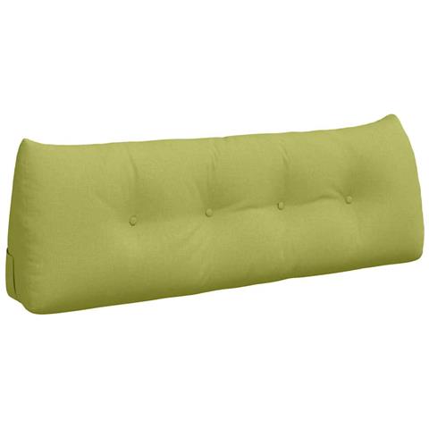 Cuscino per Schiena Verde chiaro 140 x 24 x 50 cm Tessuto - Foto 1