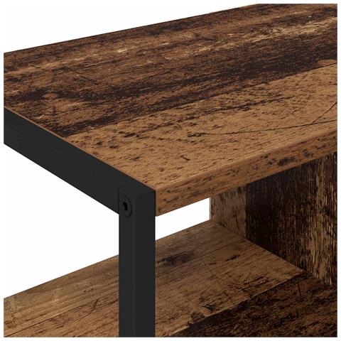 Mobile laterale Legno vecchio 96.5 x 30 x 75 cm - Foto 9