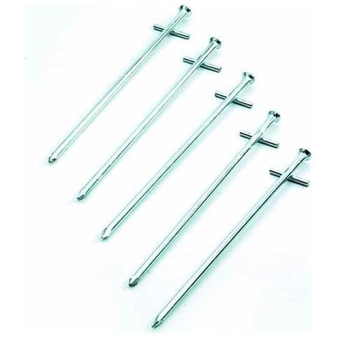 Picchetti Per Tenda Da Roccia In Acciaio Zincato  Set Da 5 - Foto 1