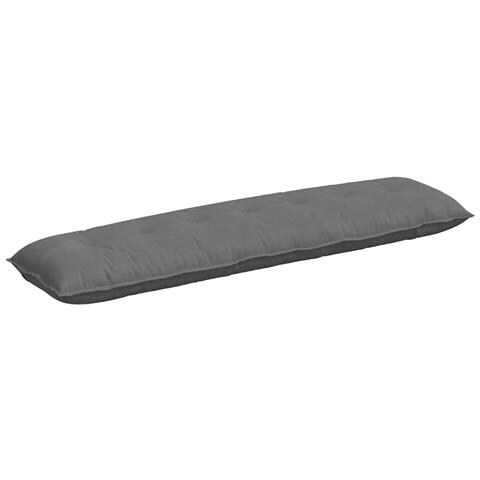 Cuscino per Schiena Grigio scuro 200 x 50 cm - Foto 1