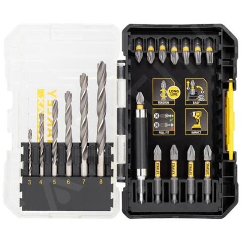 STA88554-XJ,SET 19 PEZZI PER FORARE METALLO ED AVVITARE - Foto 2