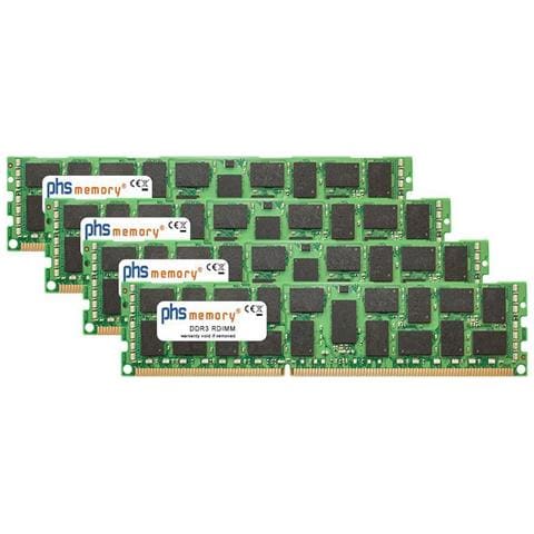 Kit Di Memoria Ram Da 128 Gb (4x32 Gb) Phs Per Fujitsu Primergy Rx900 S1 Ddr3 Rdimm 1333 Mhz (sp154704) - Foto 1