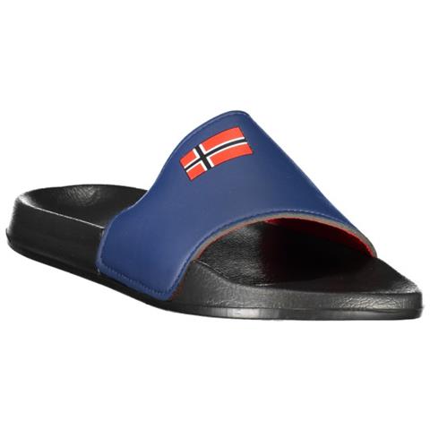 SCARPE NERE DA UOMO CON PANTOFOLE NORVEGIA 1963 - Colore: Nero, Taglia: 46 - Foto 2