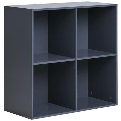 Mensola Horne-grigio-mdf-30x69x69 Cm - Foto 2
