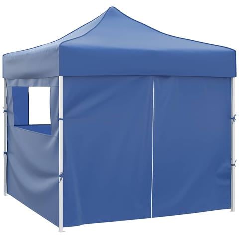 Tenda Party Blu 291 x 291 x 315 cm Tessuto Oxford - Foto 2