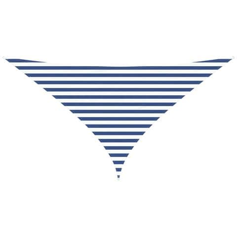 Vela da ombra solare Blu e Bianco 3 x 3 x 4,24 m - Foto 1