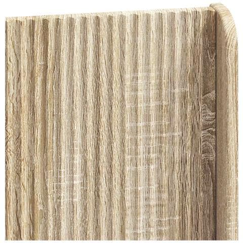 Struttura del letto con stoccaggio e testata Rovere Sonoma - Foto 10