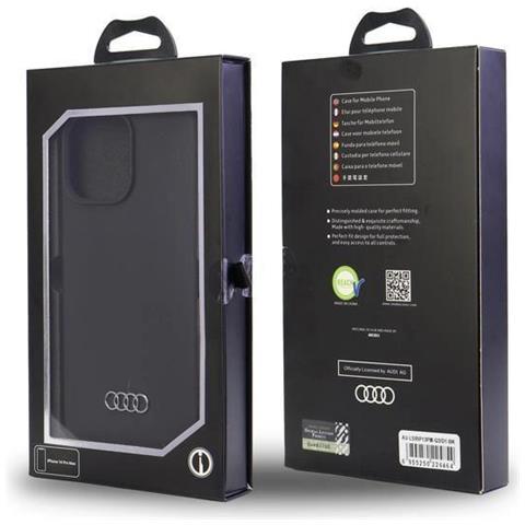 Custodia In Silicone Audi Per Iphone 13 Pro Max - Nera - Foto 5