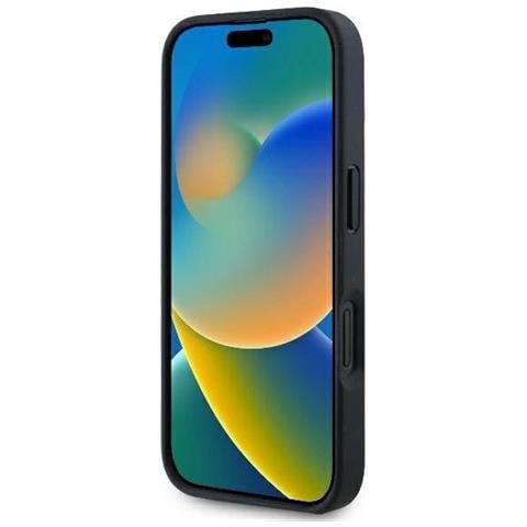 Custodia In Pelle ""urban"" Per Iphone 16 Plus - Colore Nero - Foto 4
