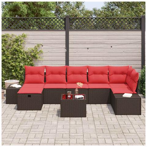 Set di divani 5 pz polyrattan - Foto 2