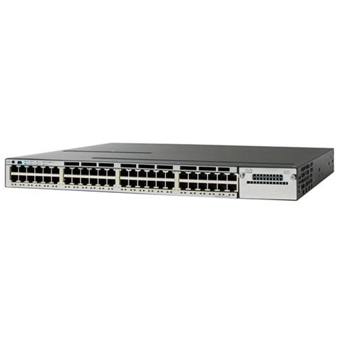 Catalyst 3750X Switch 48 Porte PoE Gigabit Ethernet 10/100/1000 Gestito Impilabile 1U - Foto 1