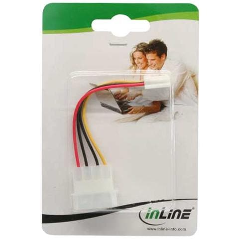 strom adapter, 13,34cm (5,25") buchse zu 8,89cm (3,5") stecker, 6cm - Foto 2