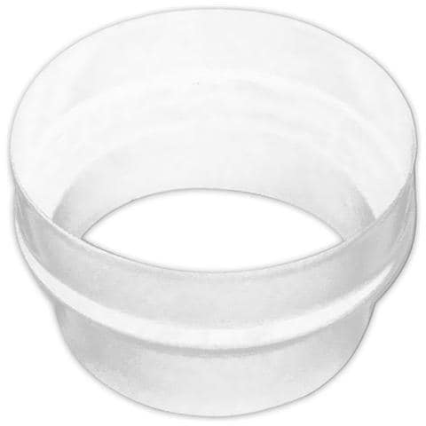 Maggiorazione in acciaio porcellanato bianco diametro 8/10 cm - Foto 1