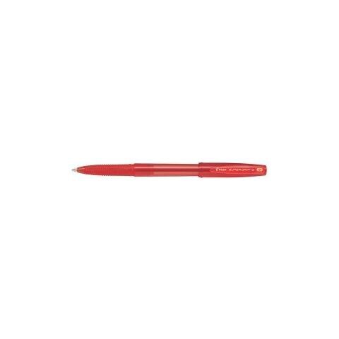confezione da 12 pezzi - penna sfera supergrip g con cappuccio rosso punta media 1.00mm - Foto 1