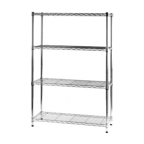 Scaffale Robusto Fin Outdoor Con 4 Piani Cm 36 X 90 X 137 Libreria Heavy In Acciaio Zinco-cromato Per Esterni Kit Archimede - Foto 5