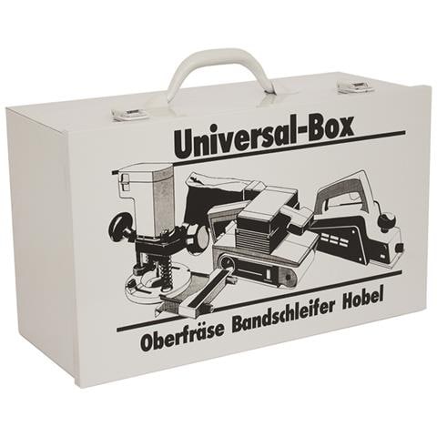 Valigetta Portaelettroutensili In Metallo Per Levigatrici, Pialle E Fresatrici. Valigia Completa Di 2 Chiusure A Leva E Maniglia Mobile. Modello ""d"". - Foto 1