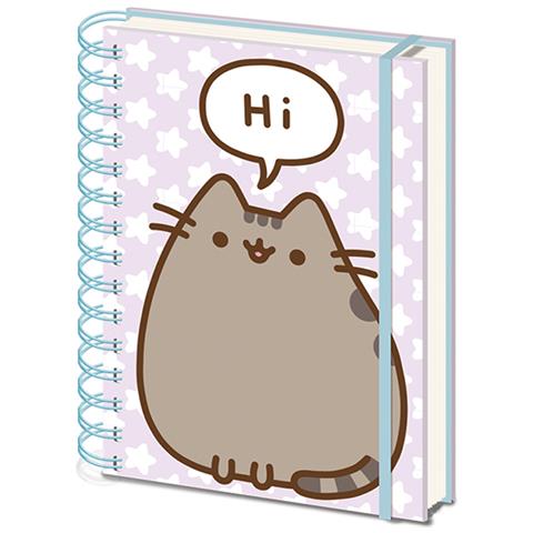 Pusheen (pusheen Says Hi) A5 Wiro Notebook (quaderno) - Foto 1