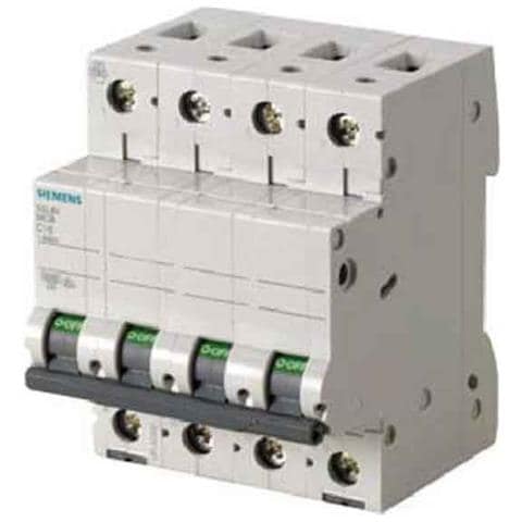 Interruttore Magnetotermico 4p 20a 6ka Tipo C 4 Moduli - Foto 1