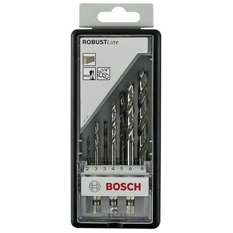 Kit Punte A Spirale Da Legno 7 Parti 1/4 (6.3 Mm) 1 Kit - Foto 1