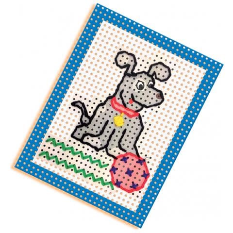 Ses Imparo A Ricamare (Children's I Learn To Embroider Set, Unisex, 3 To 6 Years, Multi-colour [14838])  - Foto 2