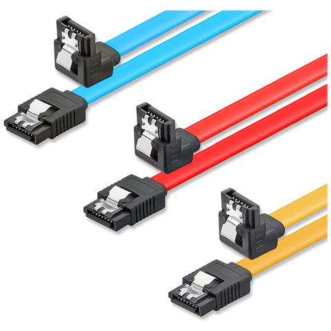 MK1585 cavo SATA 0,5 m SATA 7-pin Blu, Rosso, Giallo - Foto 1